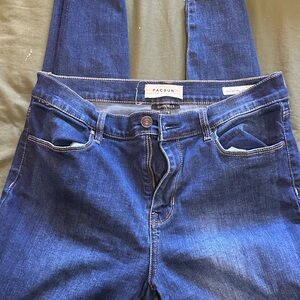 PacSun Women's Deep Blue High Rise Jeans